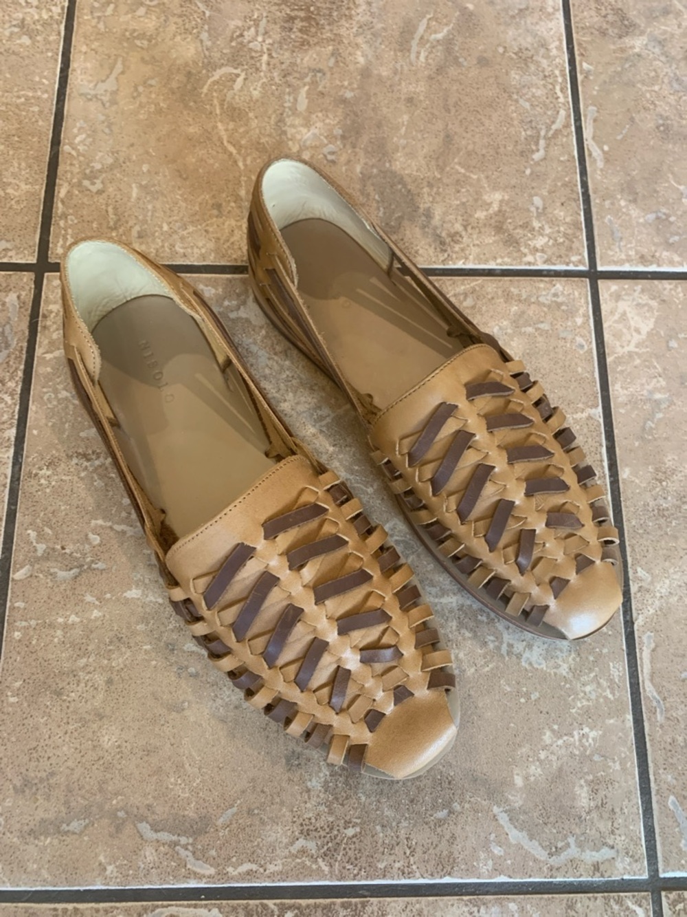 Nisolo Men's Leather Huarache Sandal NWOT